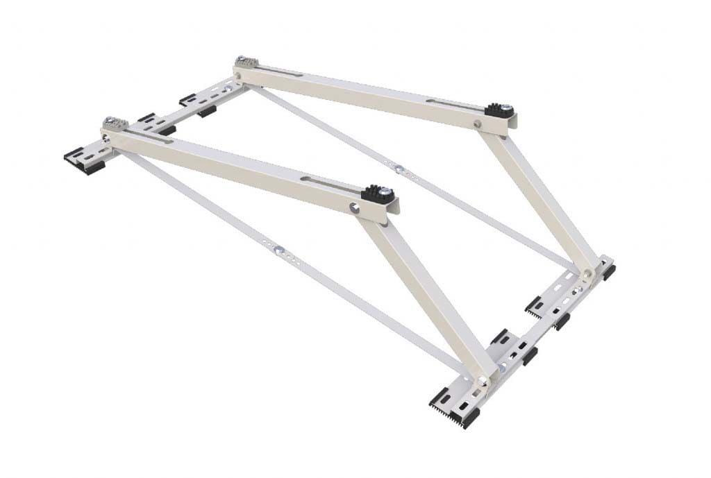 TECNOSYSTEMI - STAFFA TETTO IVORY LONGITUDINALE TSTL - 11100004