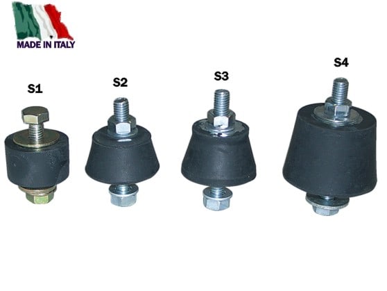 TECNOSYSTEMI - ANTIVIBRANTI S1 (CONF. 4 PZ.)