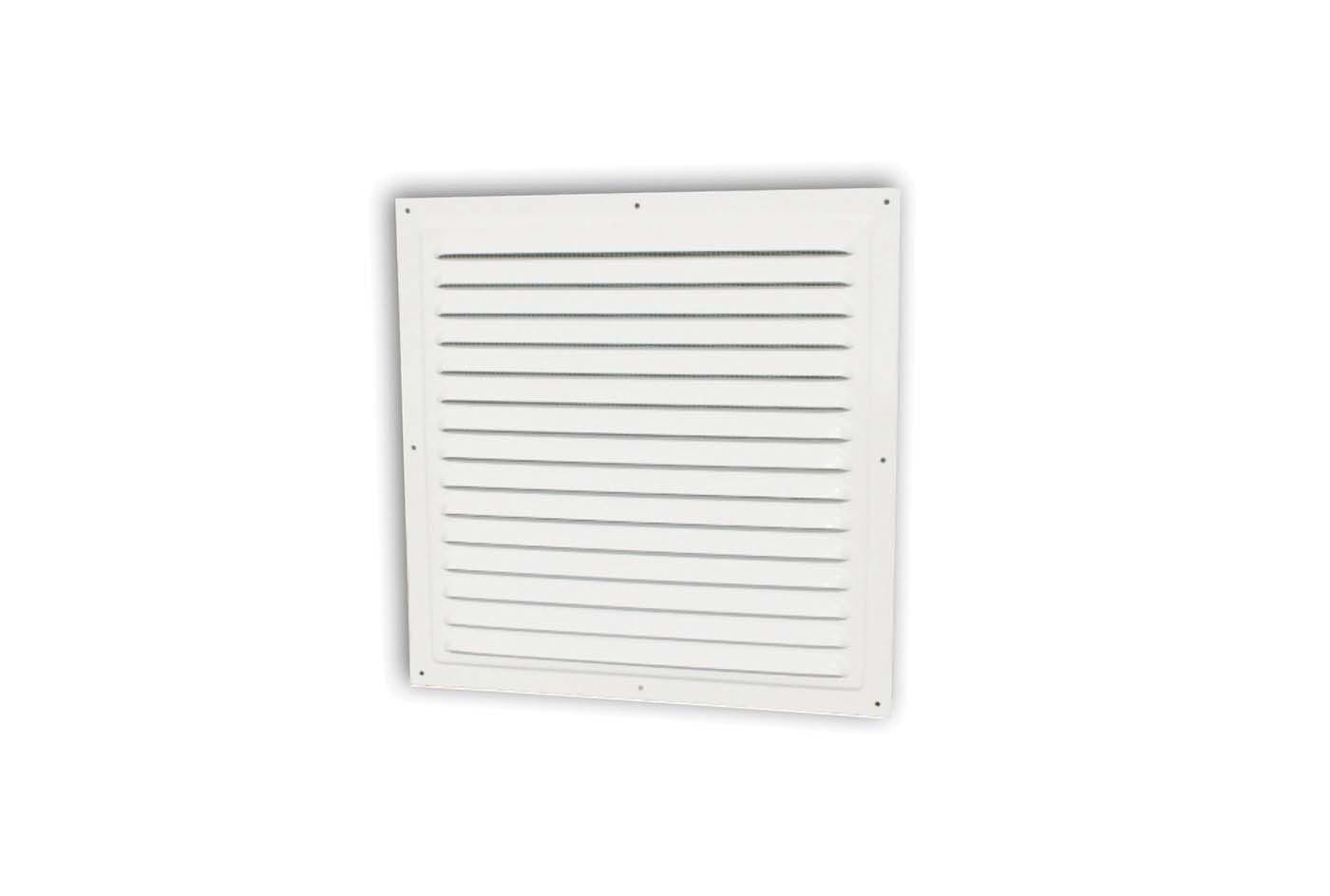 TECNOSYSTEMI - GRIGLIA QUADRATA IN METALLO BIANCO A PAR