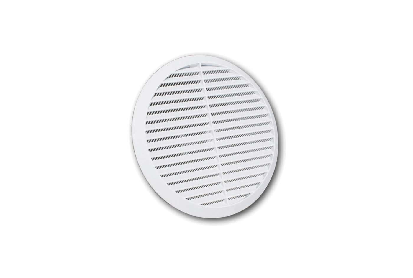 TECNOSYSTEMI - GRIGLIA CIRCOLARE 'GCMF' BIANCA180 MM (C