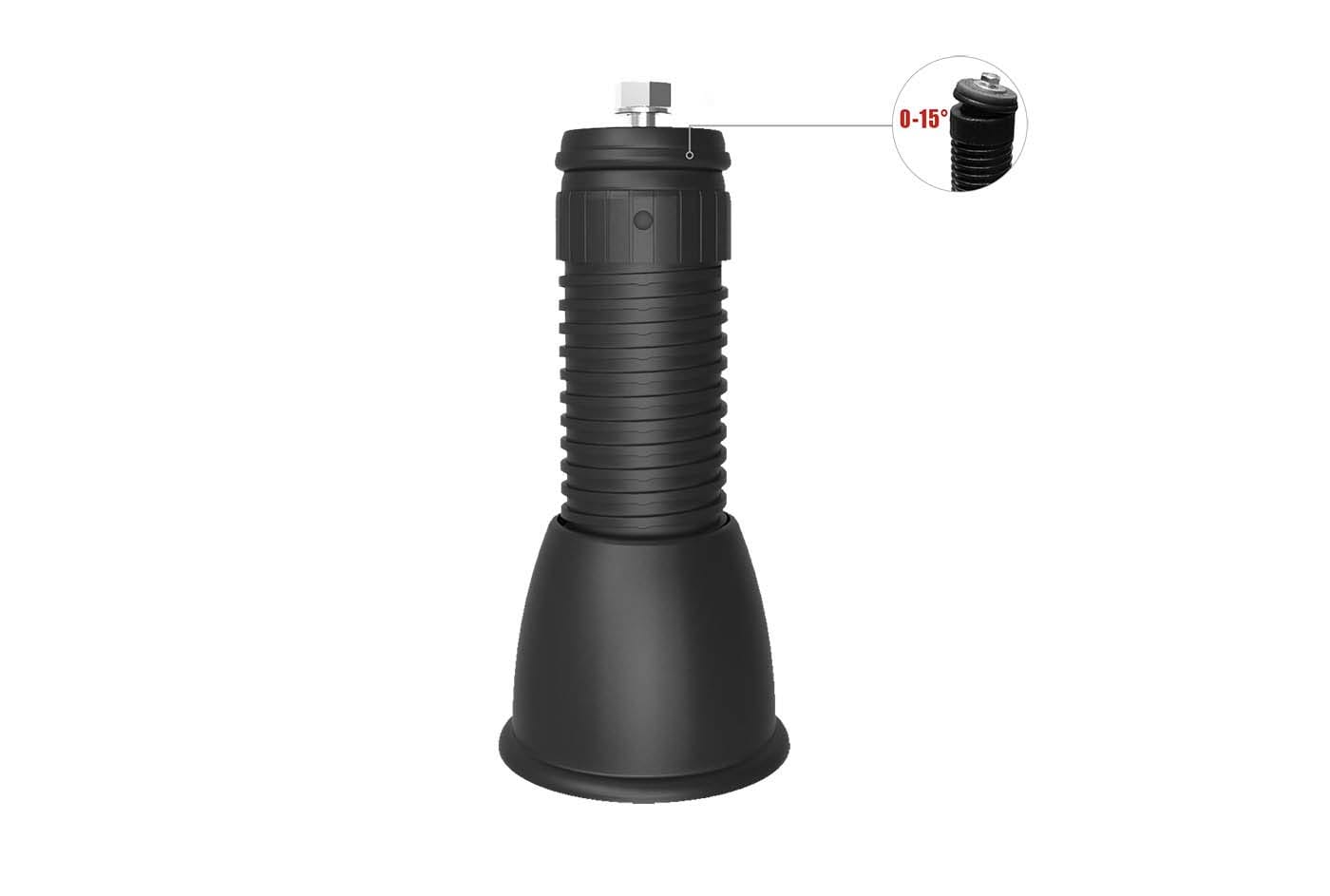 TECNOSYSTEMI - PIEDINO A PAVIMENTO MOD. LONG REGOLABILE