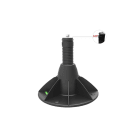 TECNOSYSTEMI - PIEDONE A PAVIMENTO REG. COL BLACK E SNO 11105405