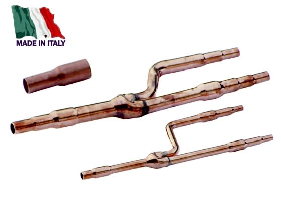 TECNOSYSTEMI - DERIVAZIONE A Y IN RAME KIT 'A': 2Y X 30 11110520