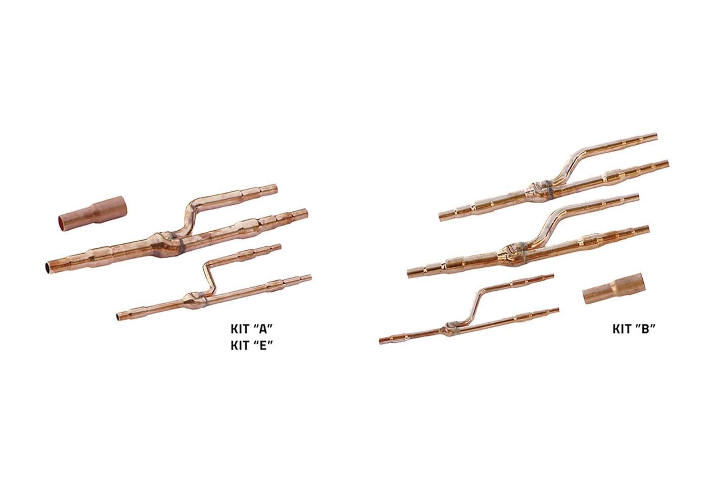 TECNOSYSTEMI - DERIVAZIONE A Y IN RAME KIT 'E': 2Y X 90 11110524