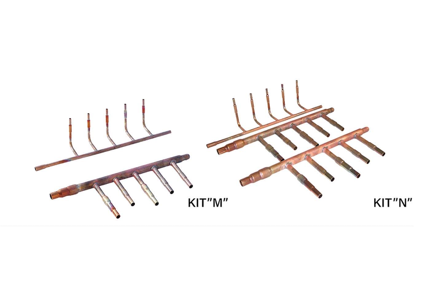 TECNOSYSTEMI - COLLETTORI IN RAME KIT 'M': 2C/5U X 30 K 11110530