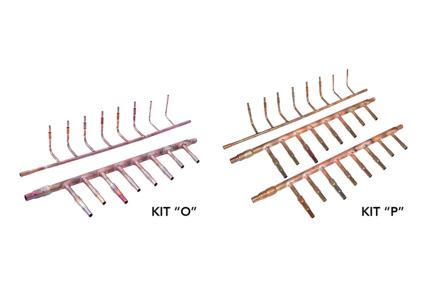 TECNOSYSTEMI - COLLETTORI IN RAME KIT 'O': 2C/8U X 30 K