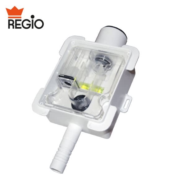 TECNOSYSTEMI - SIFONE A SECCO ANTI-ODORE TRASPARENTE ED 11126322B