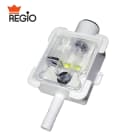 TECNOSYSTEMI - SIFONE A SECCO ANTI-ODORE TRASPARENTE ED