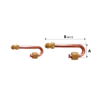 TECNOSYSTEMI - COPPIA RACCORDO AD INVERSIONE M/F 1/4' +