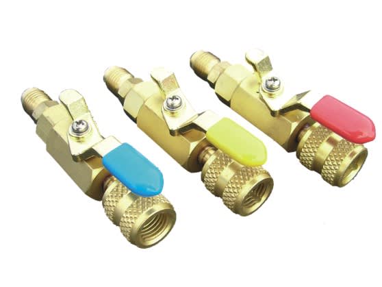 TECNOSYSTEMI - KIT RUBINETTI A SFERA CORTI DIRITTI M/F 11132039