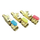 TECNOSYSTEMI - KIT RUBINETTI A SFERA CORTI DIRITTI M/F 11132039