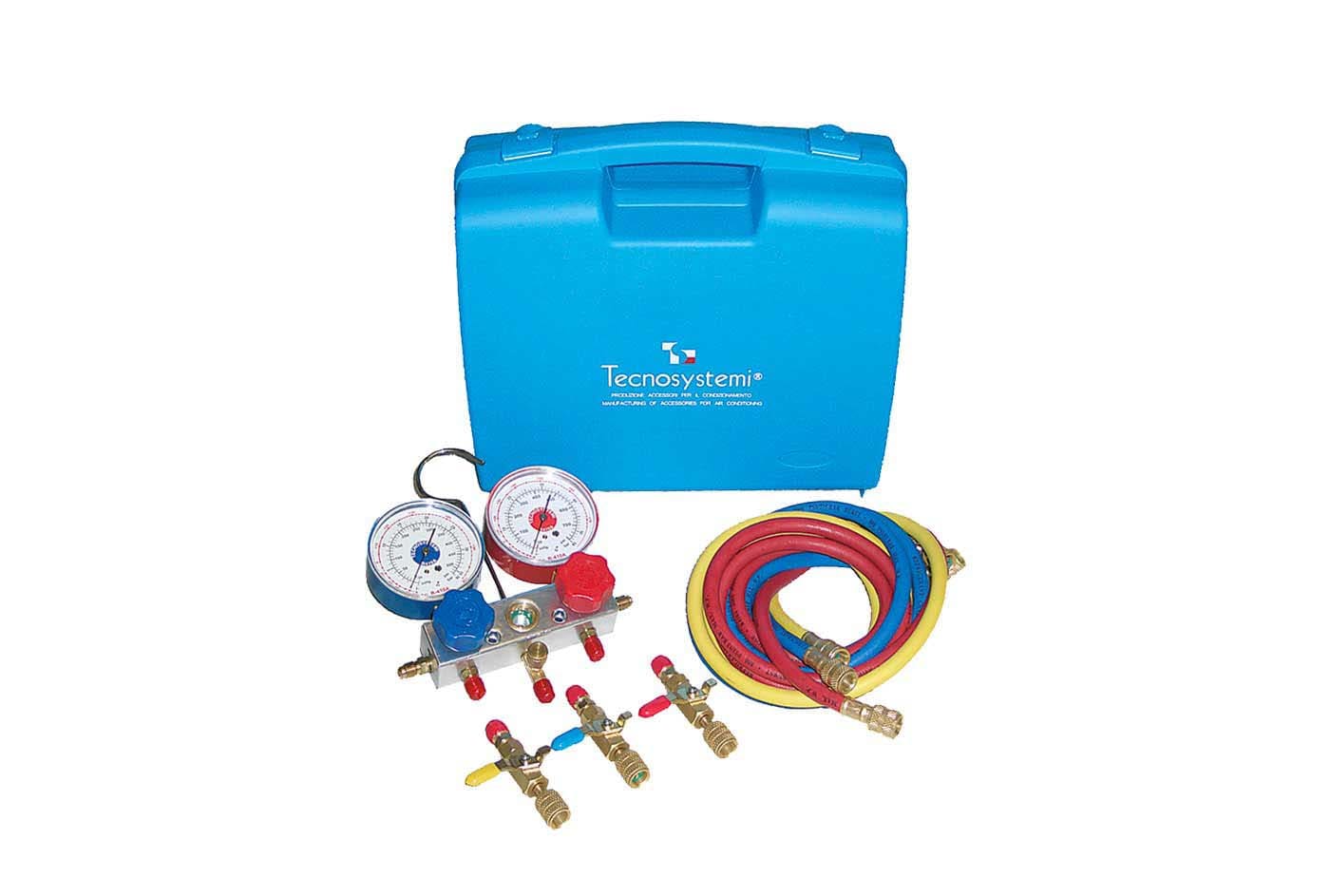 TECNOSYSTEMI - KIT GRUPPO MANOMETRICO 2 VIE A SECCO PER