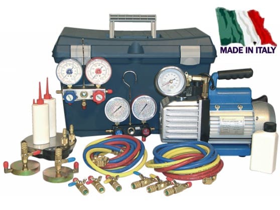 TECNOSYSTEMI - MINI KIT VUOTO E CARICA IN VALIGIA PER G