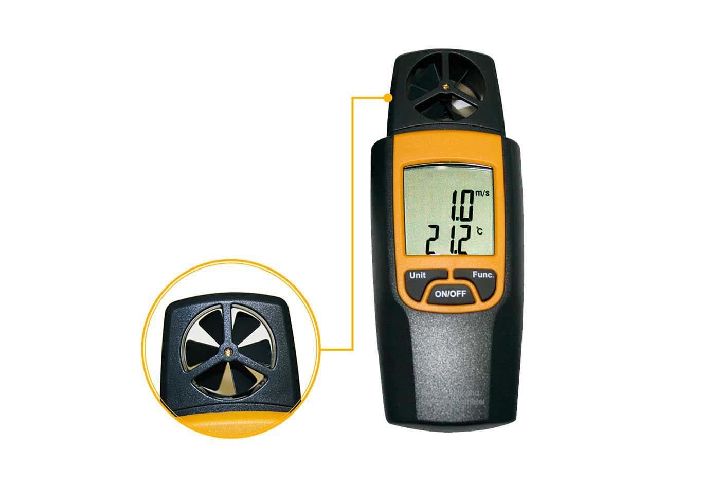 TECNOSYSTEMI - TERMOANEMOMETRO DIGITALE TSAT1