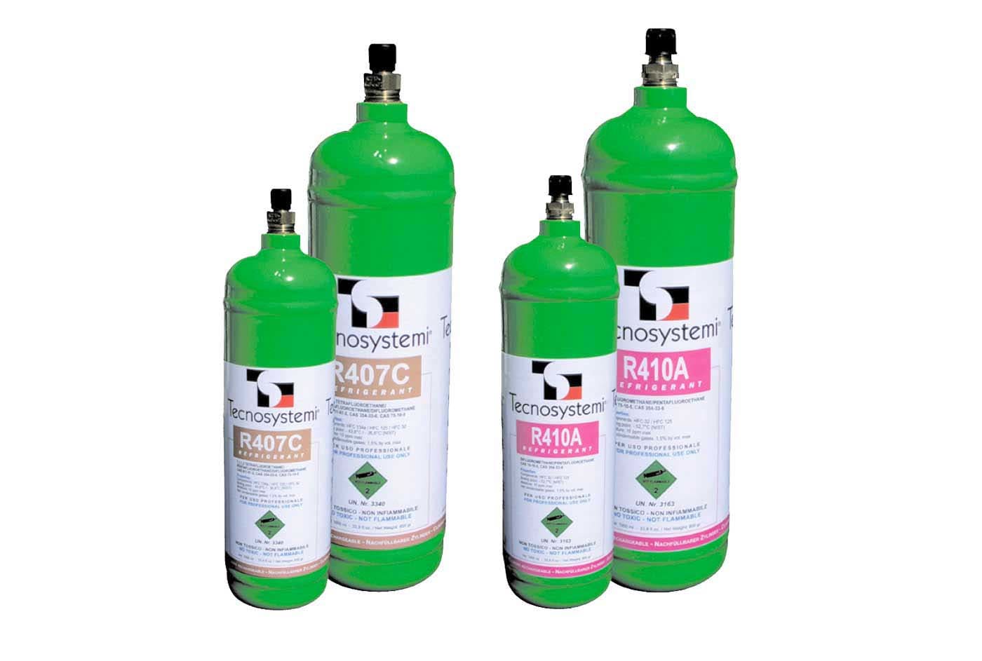 TECNOSYSTEMI - BOMBOLA GAS REFRIGERANTE 2 2 LT - 1 9 KG