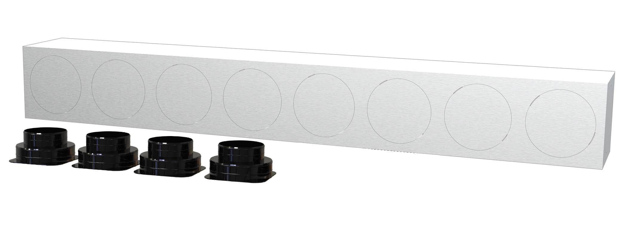 TECNOSYSTEMI - PLENUM COIBENTATO IN LAMIERA PER MITSUBI 11162017