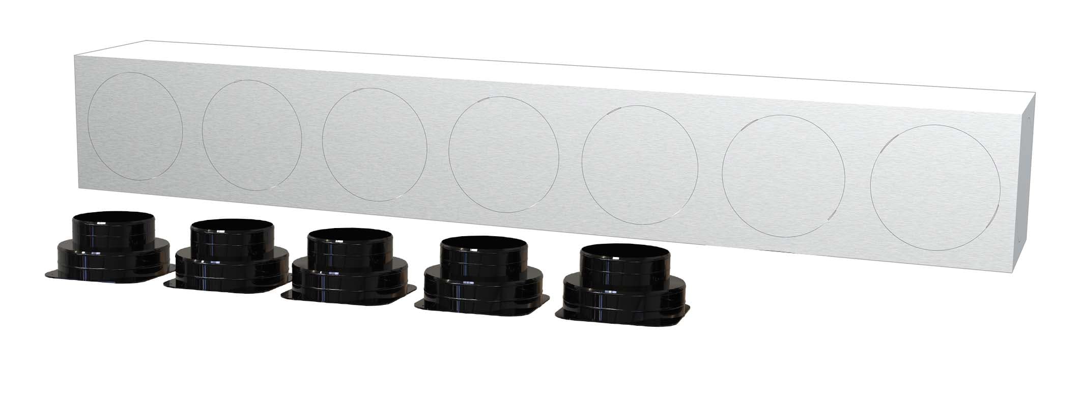 TECNOSYSTEMI - KIT SVELTO 5 ZONE150 PLENUM EOLO MINI
