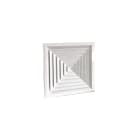 TECNOSYSTEMI - DIFFUSORE QUADRATO 595X595 A 4 VIE IN PL