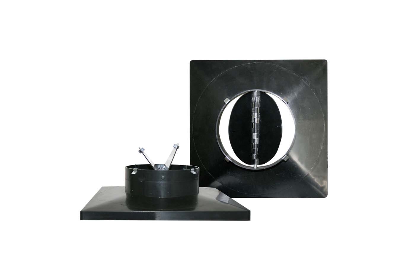 TECNOSYSTEMI - ADATTATORE CIRCOLARE PER DIFFUSORE QUADR 11176250