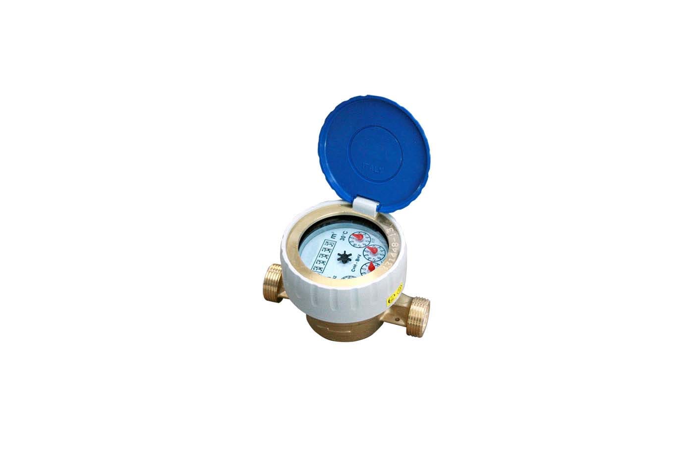 TECNOSYSTEMI - CONTATORE PER ACQUA A GETTO UNICO1/2' CL