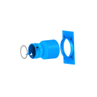 TECNOSYSTEMI - RACCORDO DIRITTO PER TUBO FLESSIBILE D90 30100240