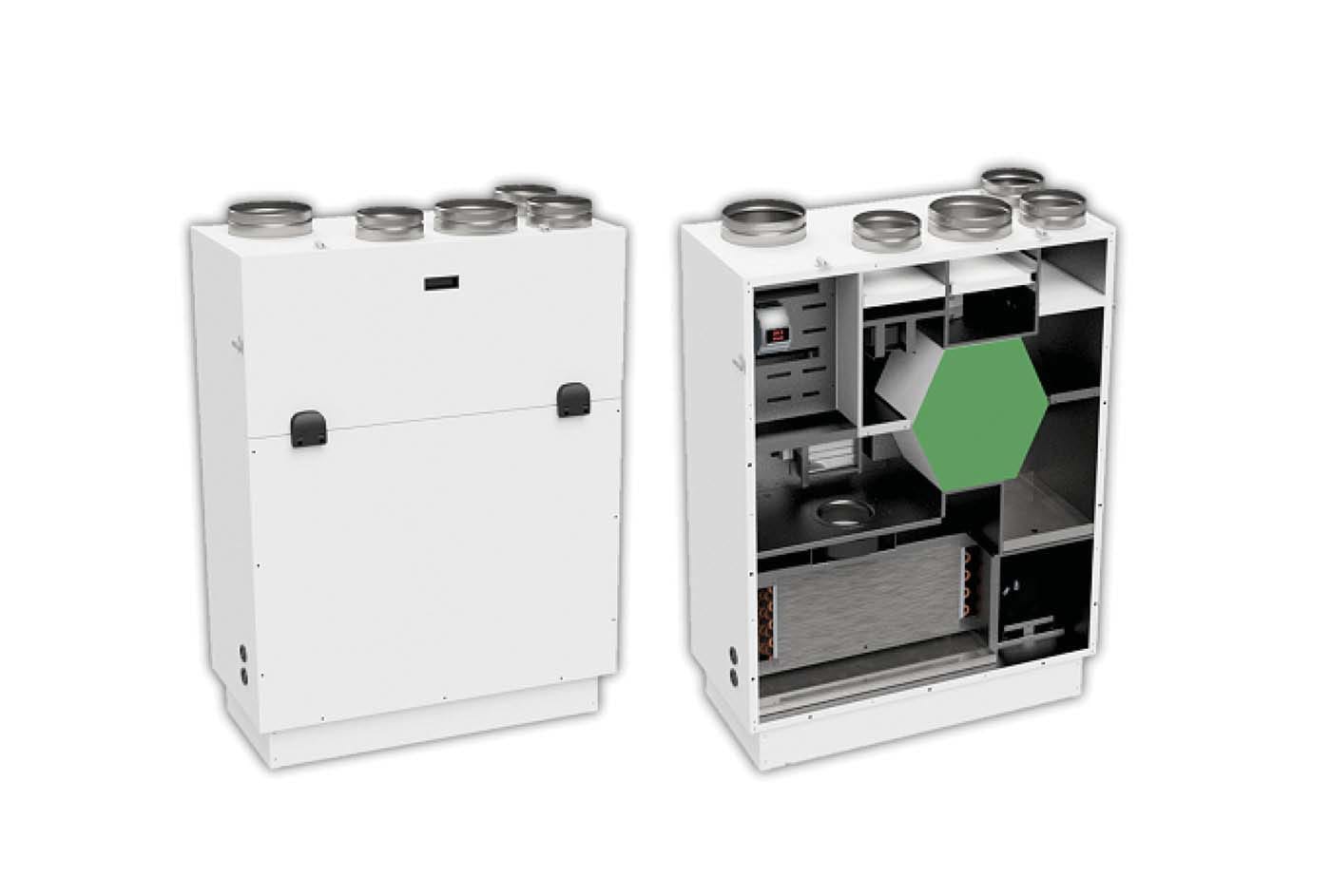 TECNOSYSTEMI - RECUPERATORE DI CALORE CON UNIT DI DEUMI