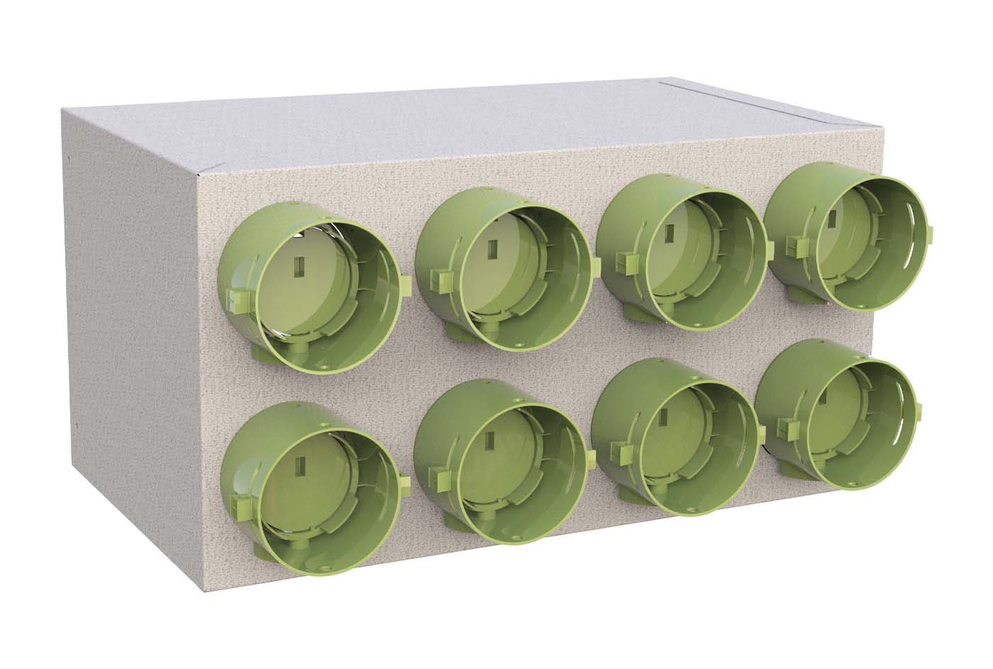 TECNOSYSTEMI - PLENUM COIBENTATO DI DISTRIBUZIONE PER V