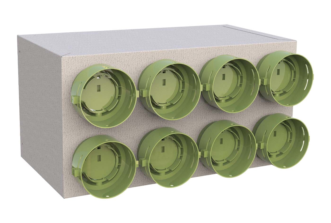TECNOSYSTEMI - PLENUM COIBENTATO DI DISTRIBUZIONE PER V