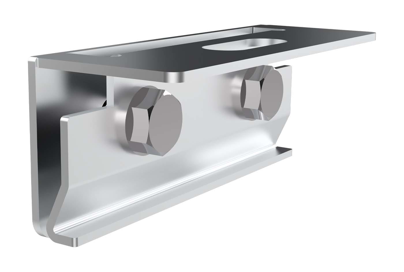 TECNOSYSTEMI - SUPPORTO A MORSETTO PER LAMIERA AGGRAFF