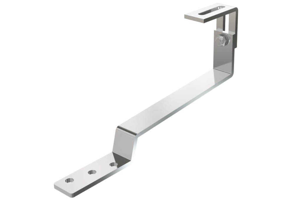 TECNOSYSTEMI - GANCIO TEGOLA PIATTA REGOLABILE GTPFR-1