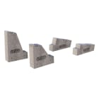 TECNOSYSTEMI - SET ZAVORRE PER PANNELLI VERTICALI INCLI