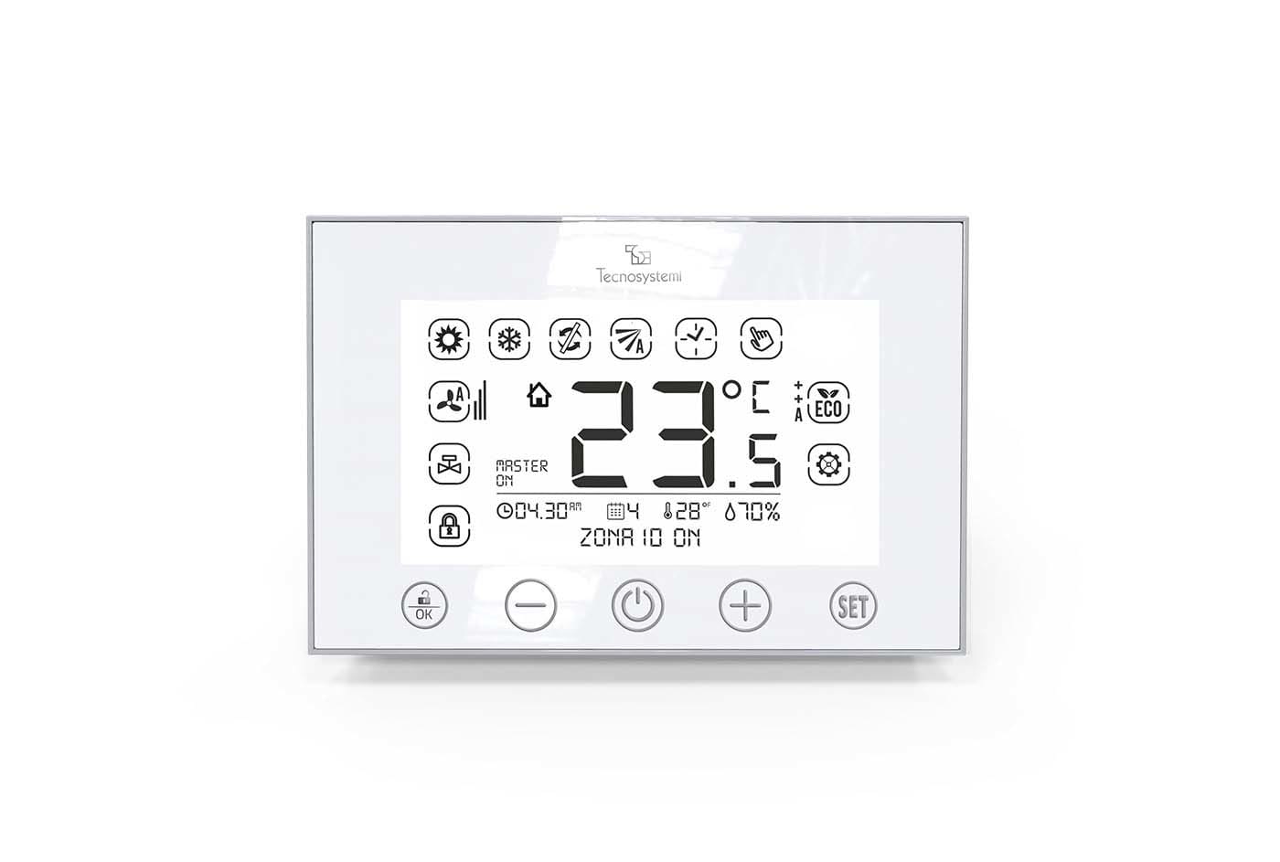 TECNOSYSTEMI - CRONOTERMOSTATO CABLATO RETROILLUMINATO GAD100015