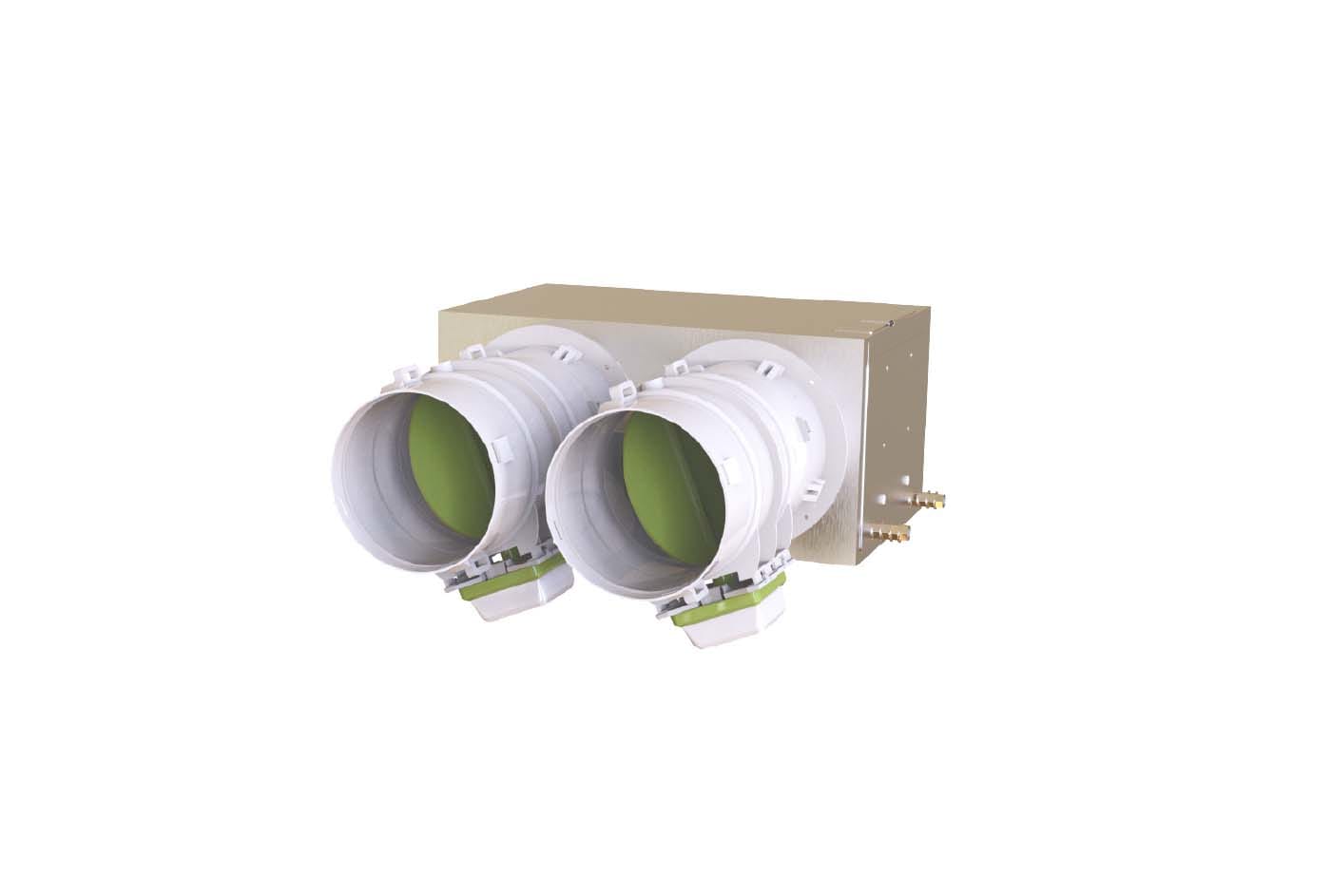 TECNOSYSTEMI - PROAIR PACK CAB GREEN 2 - CON 2 CRONOTER