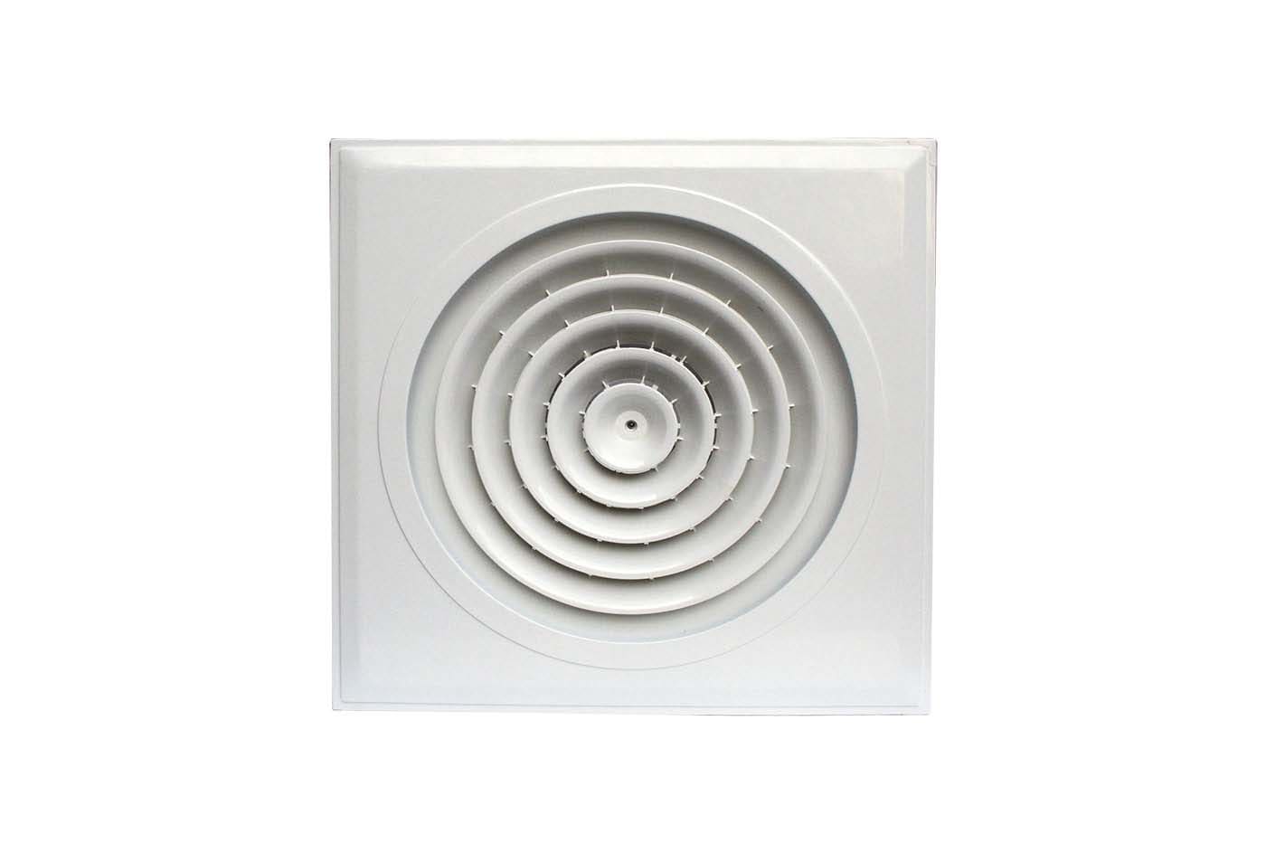 TECNOSYSTEMI - DIFFUSORE QUADRATO 595X595 CON USCITA CI