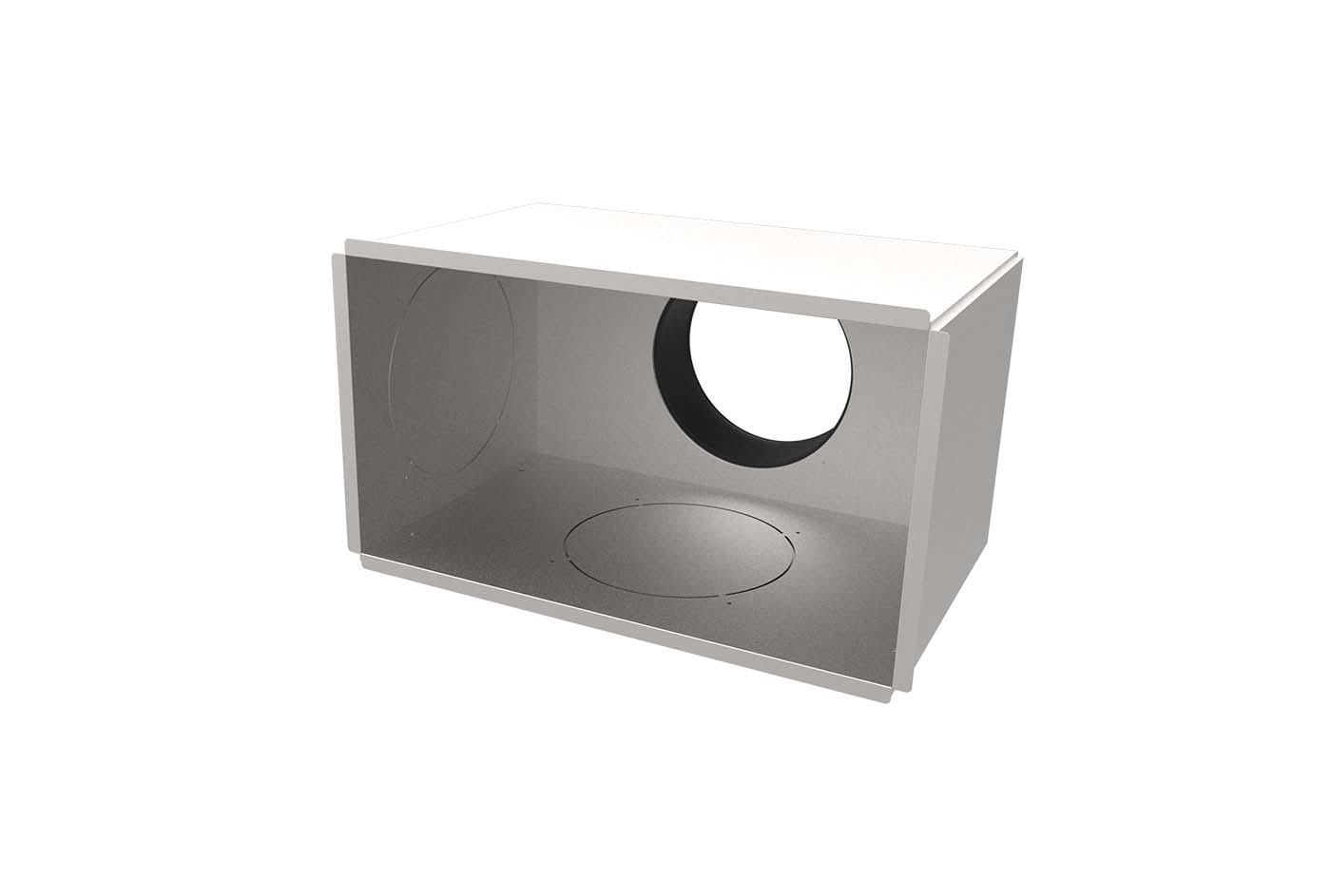 TECNOSYSTEMI - PLENUM COIBENTATO CON 3 INGRESSI PREDISP PWD100002