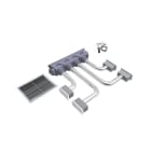 TECNOSYSTEMI - KIT SVELTO UNIVERSAL 4 ZONE CON PLENUM I
