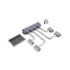 TECNOSYSTEMI - KIT SVELTO UNIVERSAL 4 ZONE CON PLENUM I