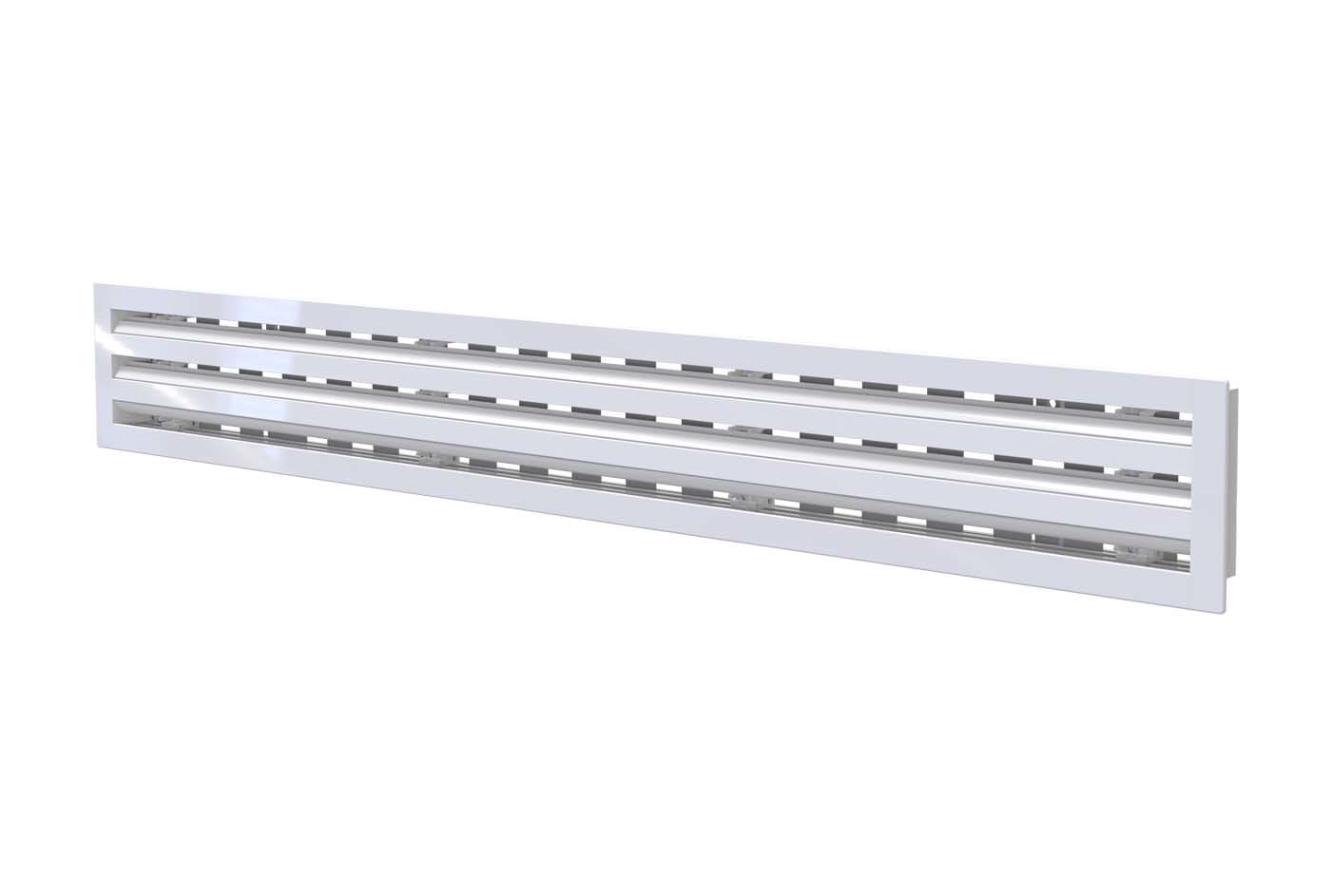 TECNOSYSTEMI - DIFFUSORE LINEARE A VISTA IN PVC ANTICON