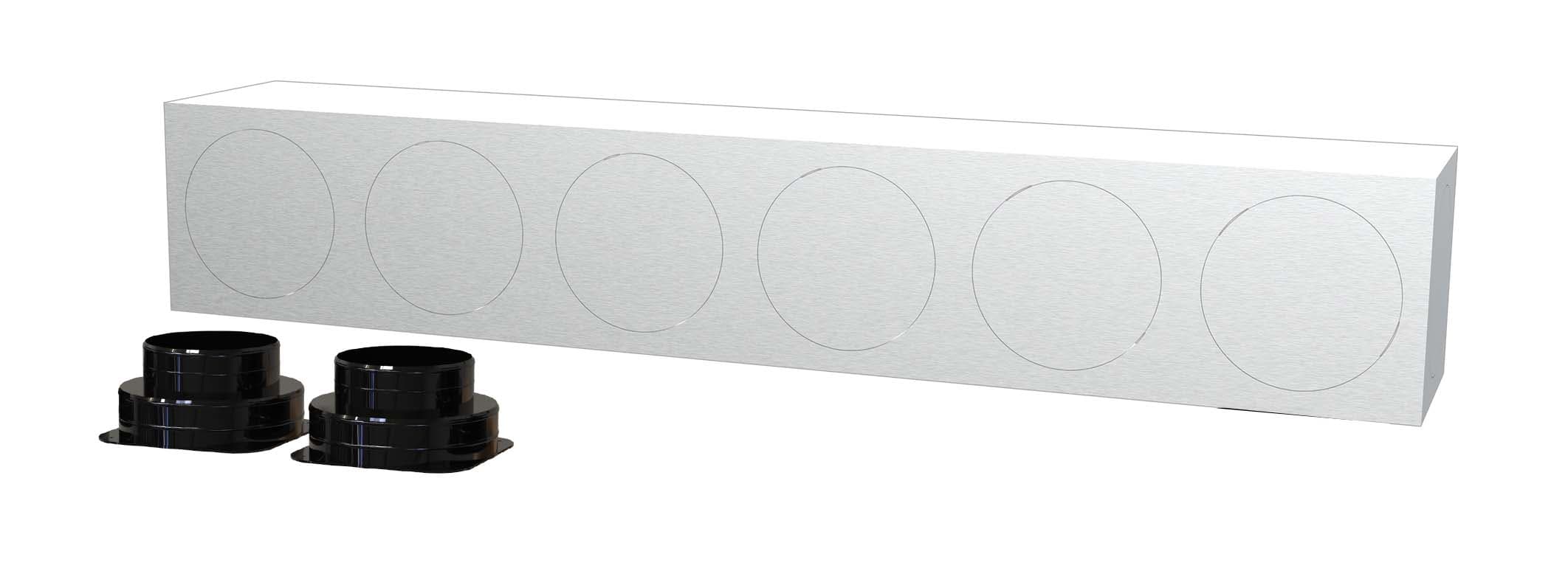 TECNOSYSTEMI - PLENUM COIBENTATO IN LAMIERA PER CLIVET PWD400011