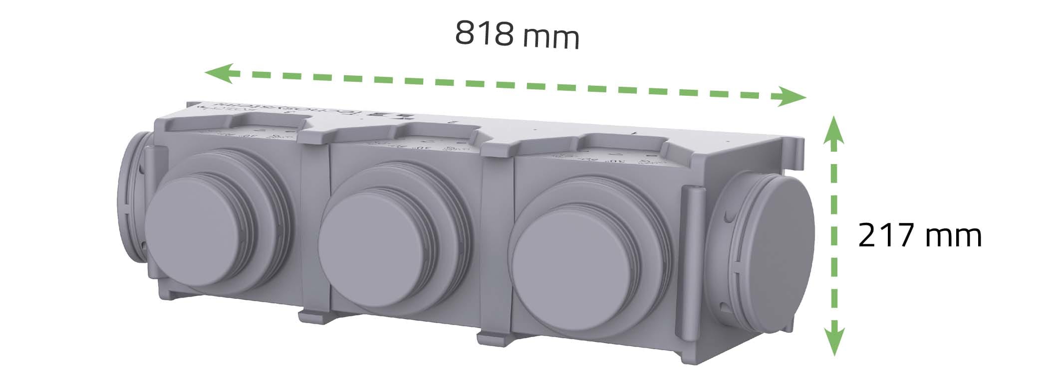 TECNOSYSTEMI - PLENUM EOLO MINI IN POLISTIRENE MOD.AM3