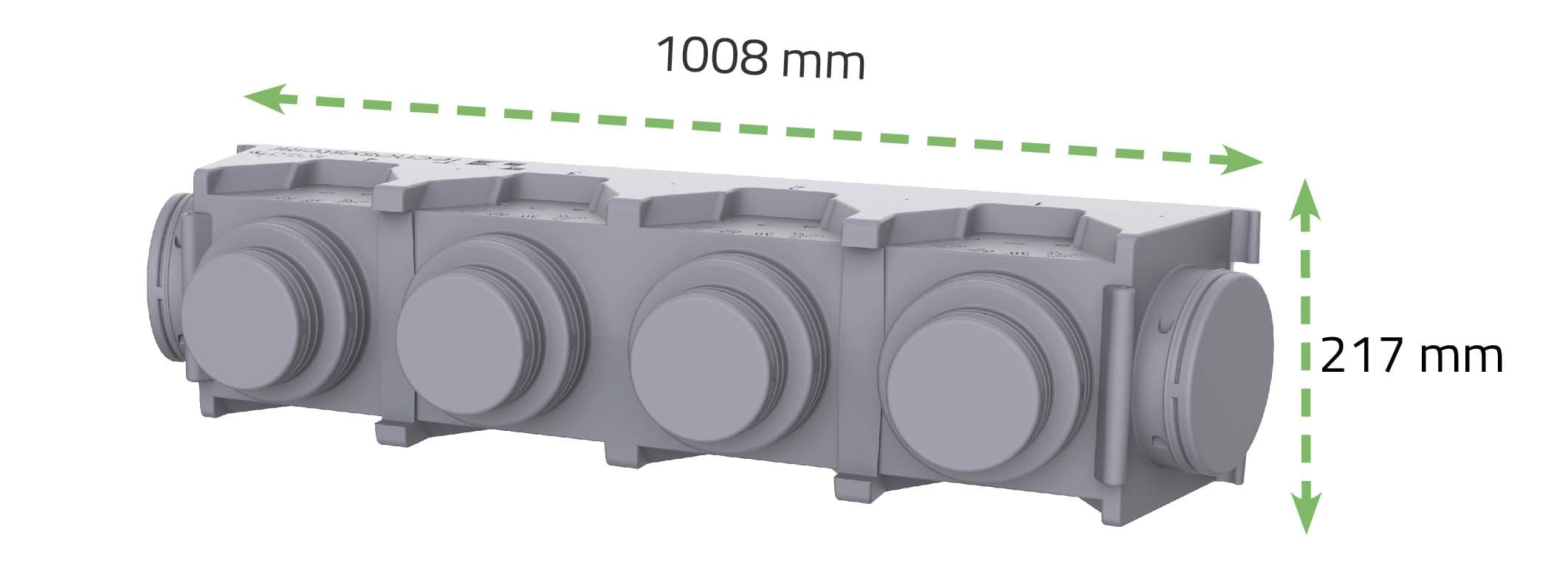 TECNOSYSTEMI - PLENUM EOLO MINI IN POLISTIRENE MOD.BM4 PWD400039