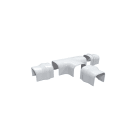 TECNOSYSTEMI - DERIVAZIONE A T OPTIMA DT 135-OPT WHITE SCD100118