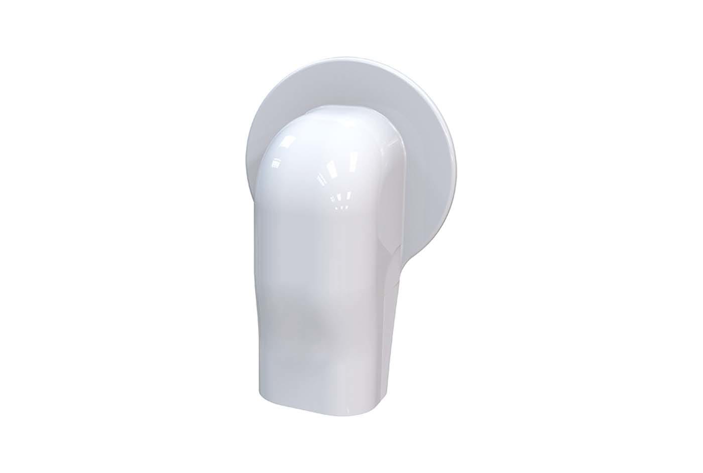 TECNOSYSTEMI - TERMINALE A MURO FLANGIATO TONDO TM72 B