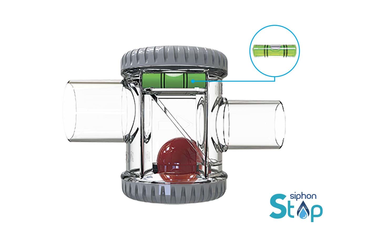 TECNOSYSTEMI - SIFONE A SECCO ORIZZONTALE ANTIODORE TRA SCD300004