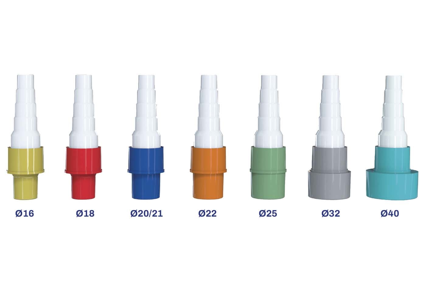 TECNOSYSTEMI - RACCORDO ADATTATORE D32 (CONF. 5 PZ.) SCD300012