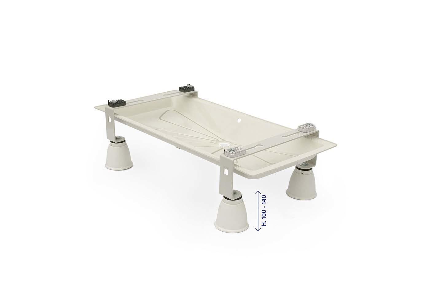 TECNOSYSTEMI - SUPPORTO A PAVIMENTO INFINITY CON BACINE
