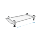 TECNOSYSTEMI - SUPPORTO A PAVIMENTO IVORY CON ANTIVIBRA SCD500122