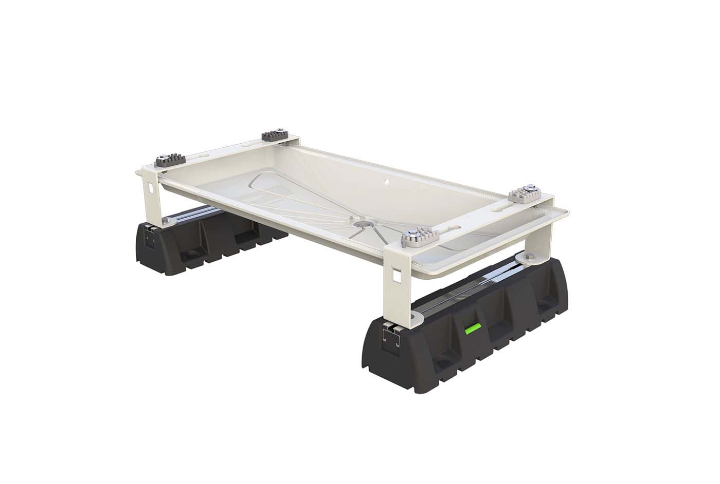 TECNOSYSTEMI - SUPPORTO A PAVIMENTO INFINITY CON BACINE