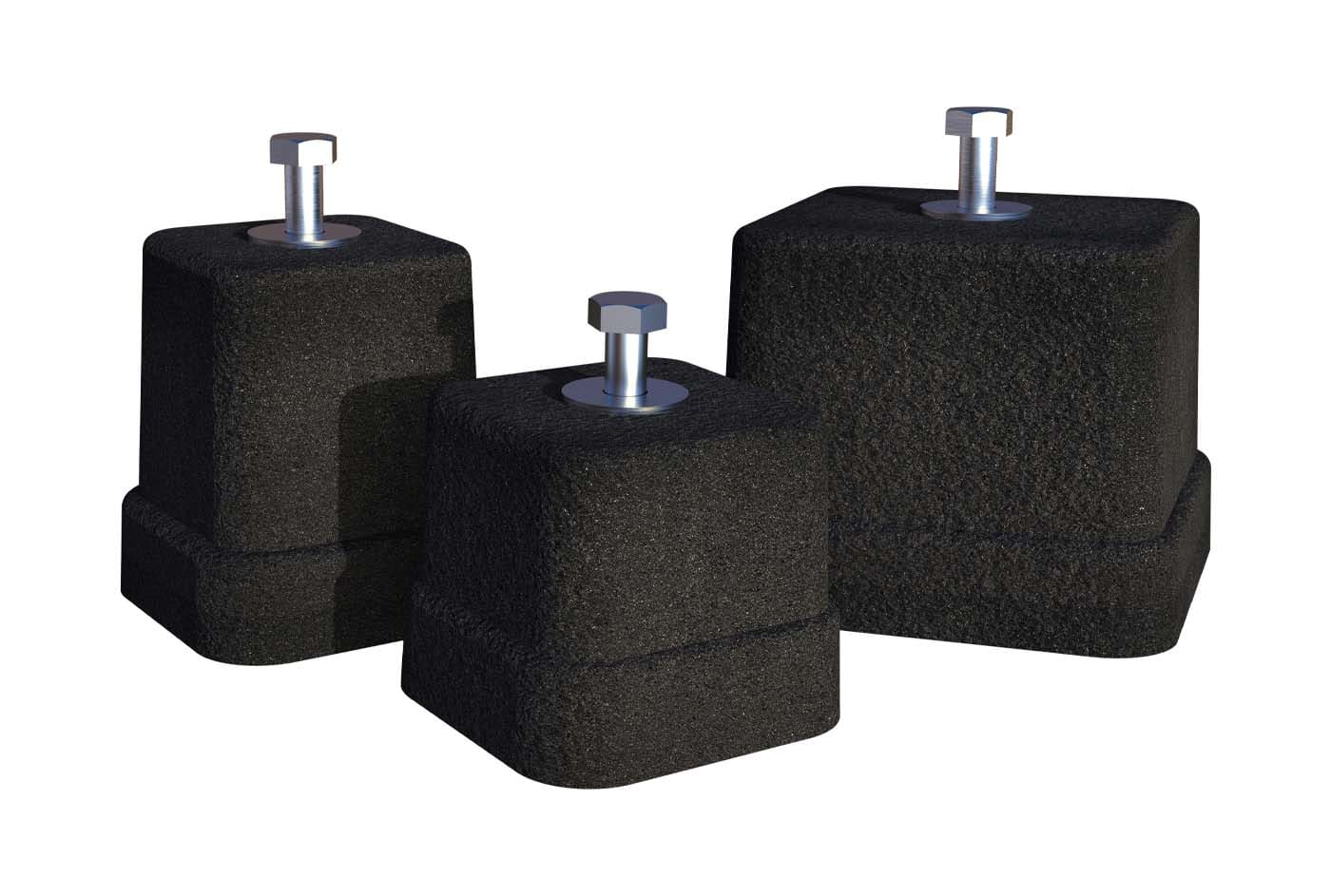 TECNOSYSTEMI - PIEDINO SPK 150 - 80X80X80 (CONF. 4 PZ)