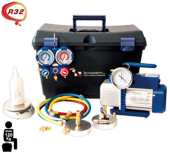 TECNOSYSTEMI - MINI KIT VUOTO E CARICA IN VALIGIA PER G TSC100004